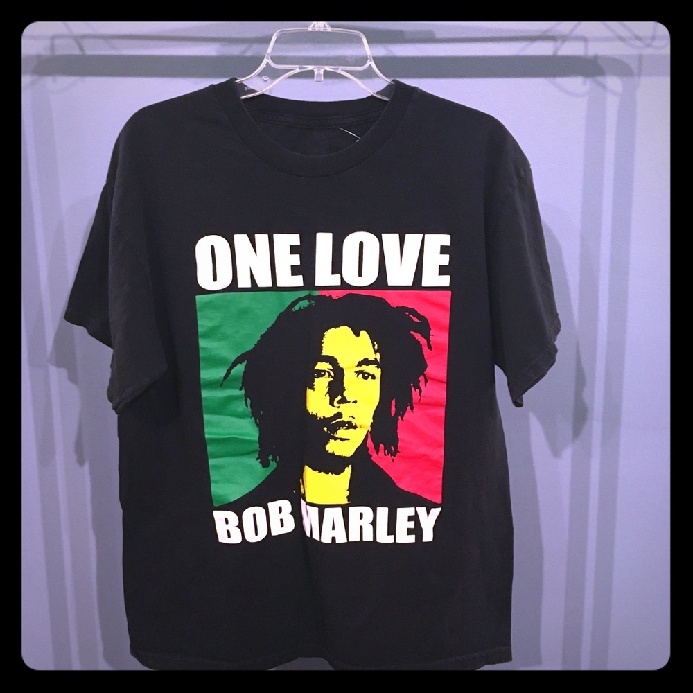 Bob Marley one love t shirt large EUC Official